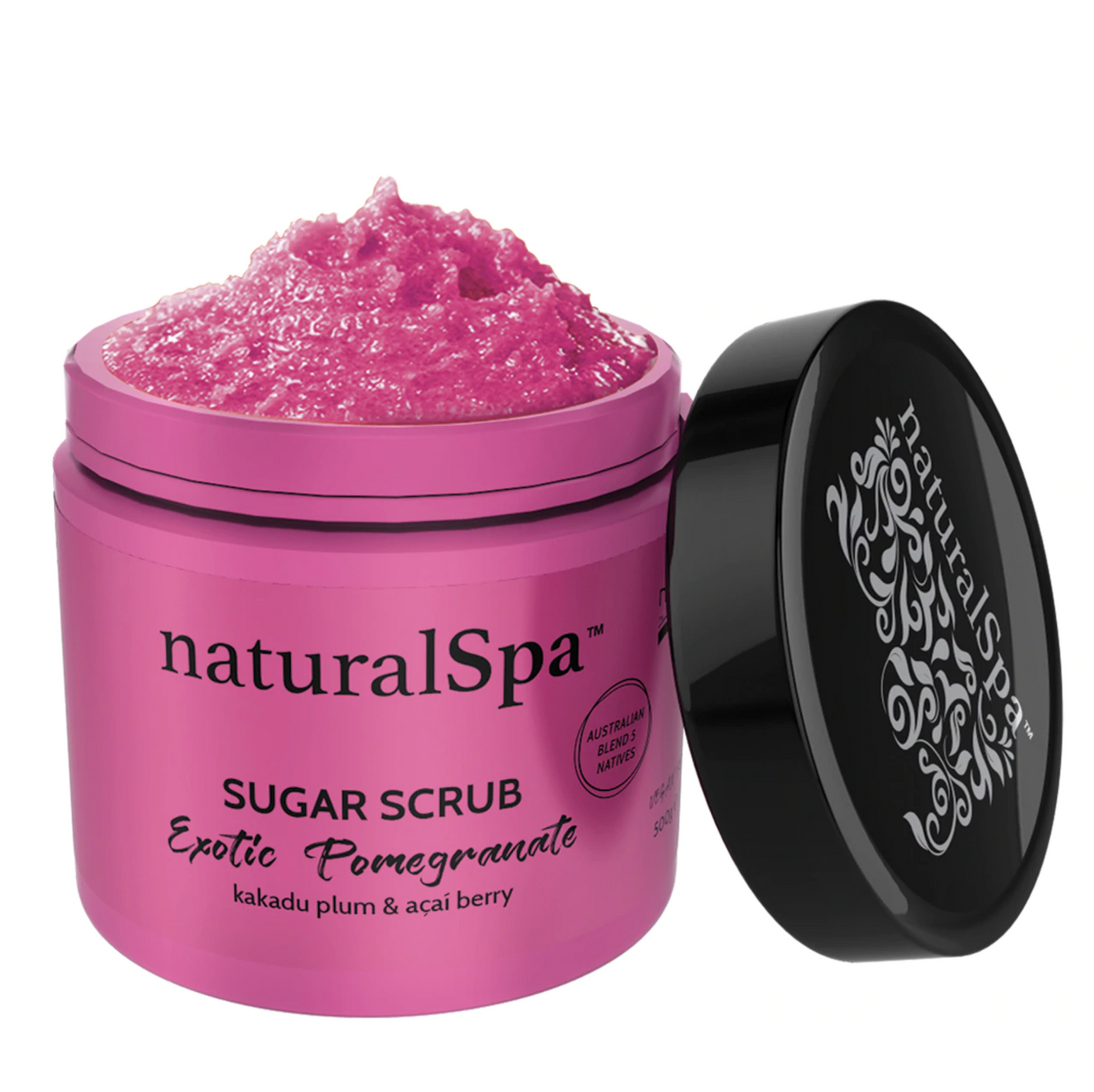 NaturalSpa Exotic Pomegranate Sugar Scrub